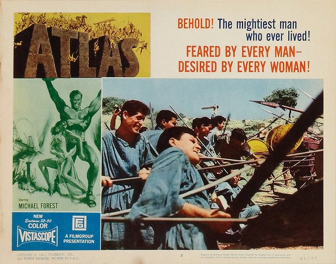 Atlas - Lobby Cards