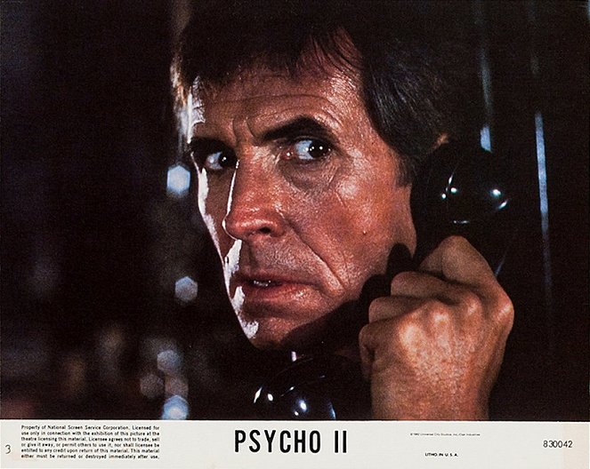 Psycho II - Lobbykaarten - Anthony Perkins