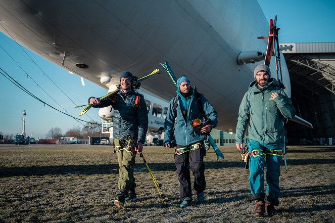 Bergwelten - Zeppelinskiing - Mit dem Luftschiff in die Berge - Filmfotók