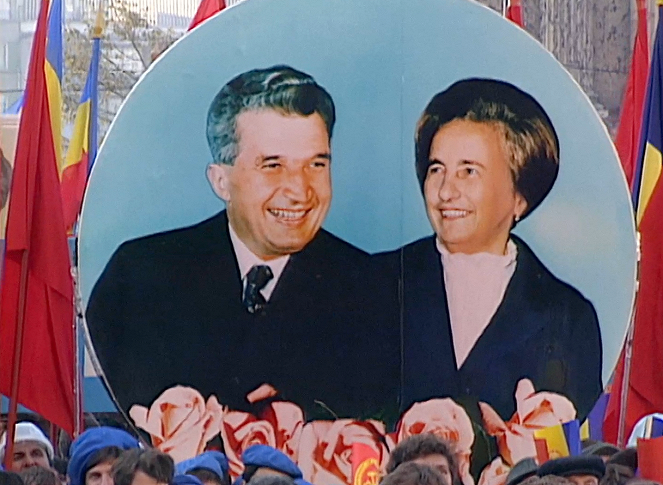 Ceausescu tárgyalása - Filmfotók