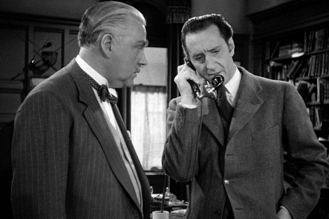 Sherlock Holmes: Die Perle der Borgia - Filmfotos - Nigel Bruce, Basil Rathbone