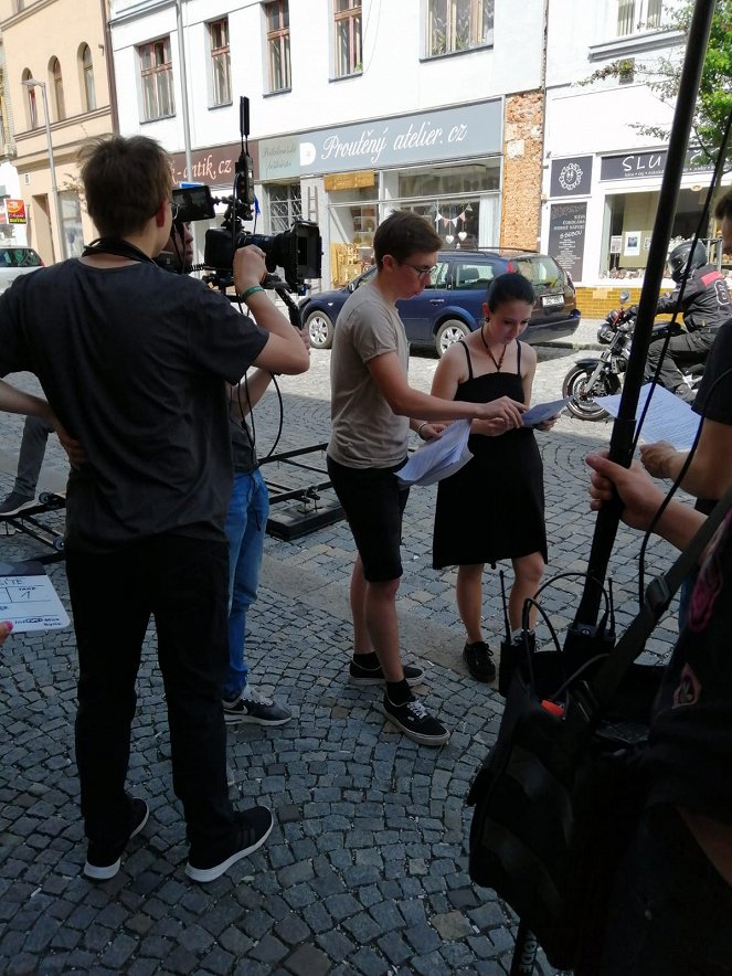 V zajetí sítě - Tournage