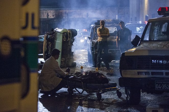 Narcos - El bueno, el malo y el muerto - De la película - Boyd Holbrook, Pedro Pascal