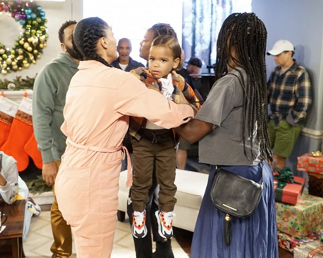 Black-ish - Father Christmas - Forgatási fotók