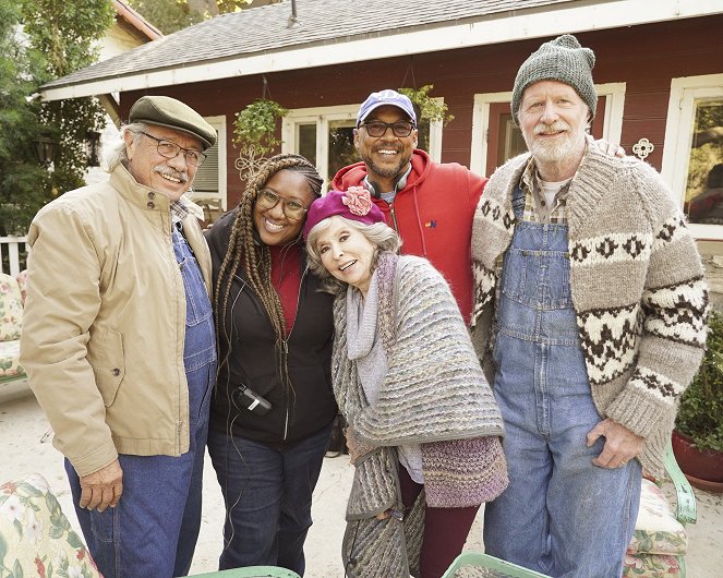 Bless This Mess - The Grisham Gals - Forgatási fotók - Edward James Olmos, Pam Grier, Rita Moreno, Ken Whittingham, Ed Begley Jr.