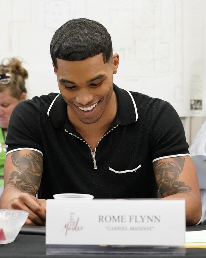 How to Get Away with Murder - Season 6 - C'est toi la taupe ? - Tournage - Rome Flynn