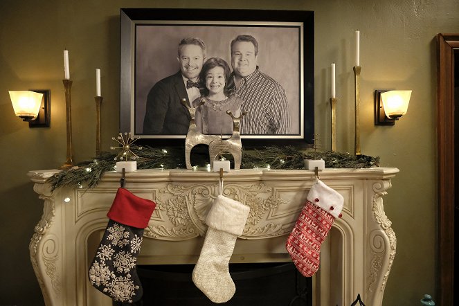 Taková moderní rodinka - Poslední Vánoce - Z natáčení