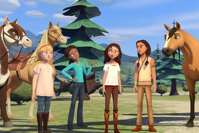 Spirit Riding Free: Spirit of Christmas - Do filme