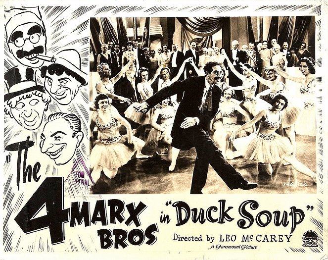 Die Marx Brothers im Krieg - Lobbykarten