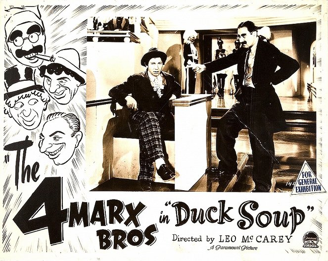 Die Marx Brothers im Krieg - Lobbykarten