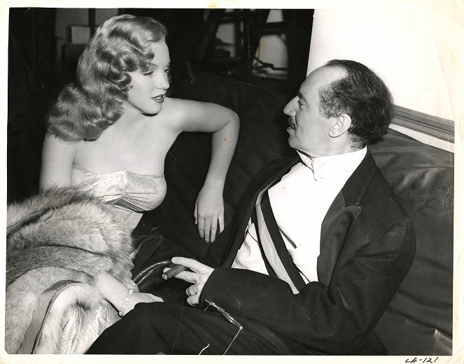 Amor en conserva - Del rodaje - Marilyn Monroe, Groucho Marx