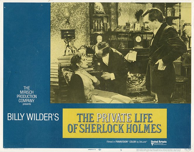 Das Privatleben des Sherlock Holmes - Lobbykarten