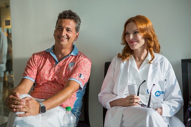 The Secret of Karma - Tournage - Milan Friedrich, Marcia Cross