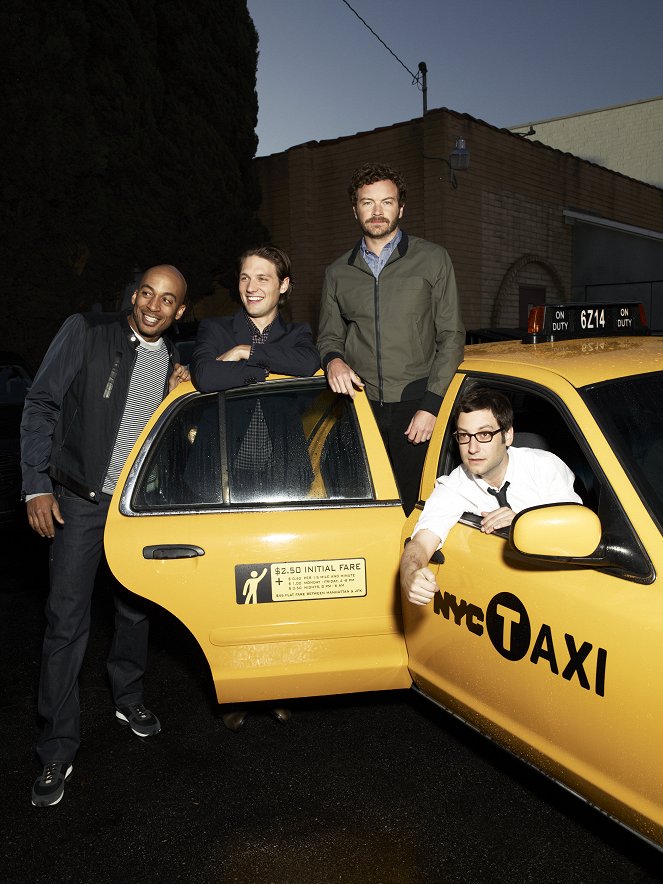 Men at Work - Promoción - James Lesure, Michael Cassidy, Danny Masterson, Adam Busch