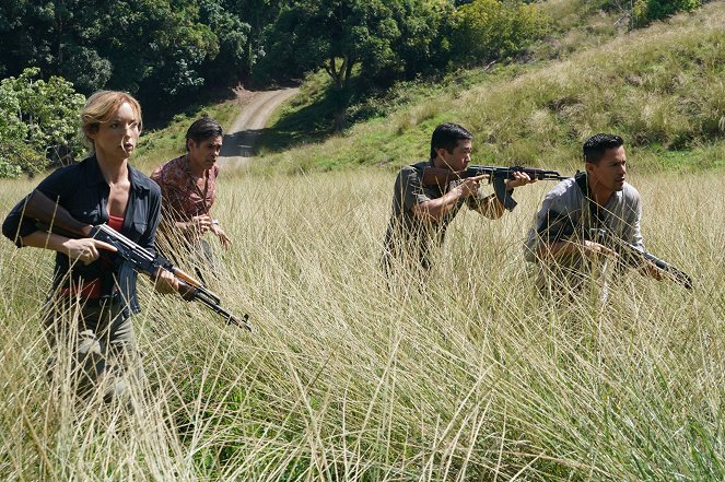 Perdita Weeks, Tim Kang, Jay Hernandez