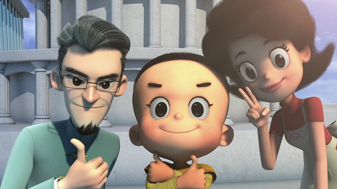 New Happy Dad and Son 2: The Instant Genius - Z filmu