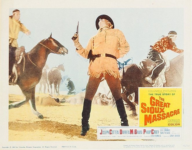 The Great Sioux Massacre - Cartões lobby