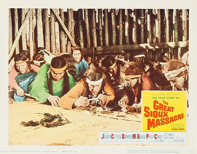 The Great Sioux Massacre - Cartões lobby