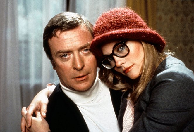 Silber, Banken und Ganoven - Werbefoto - Michael Caine, Cybill Shepherd