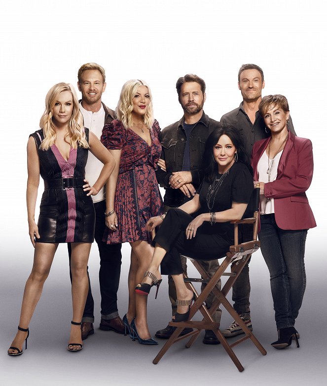 Beverly Hills 90210 - Promo - Jennie Garth, Ian Ziering, Tori Spelling, Jason Priestley, Shannen Doherty, Brian Austin Green, Gabrielle Carteris