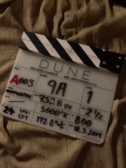 Duna - Z natáčení