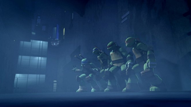 Wojownicze Żółwie Ninja!!! - Panika w kanałach - Z filmu