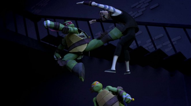 Wojownicze Żółwie Ninja!!! - Atak gryzonitów - Z filmu
