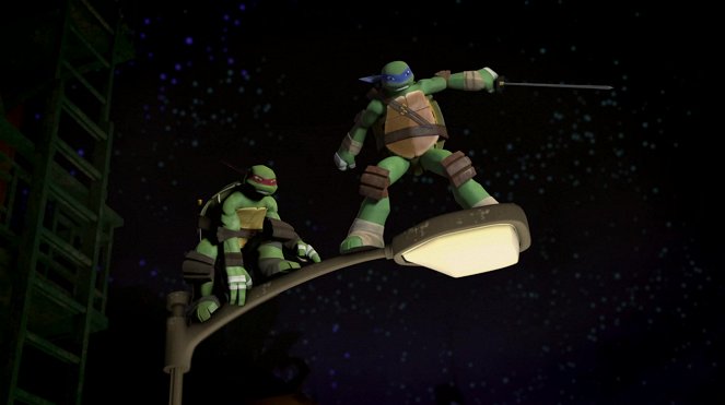 Wojownicze Żółwie Ninja!!! - Atak gryzonitów - Z filmu