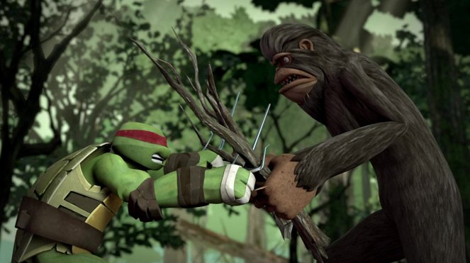 Teenage Mutant Ninja Turtles - Season 3 - Der Bigfoot-Jäger - Filmfotos