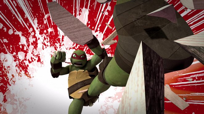 Wojownicze Żółwie Ninja!!! - Wyścig z demonem - Z filmu