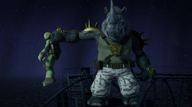 Las tortugas ninja - The Pig and the Rhino - De la película