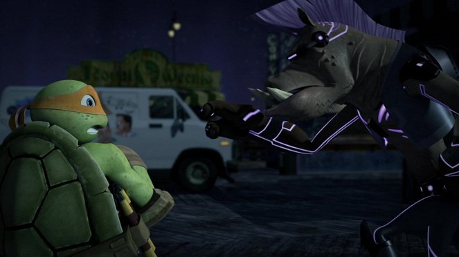 Teenage Mutant Ninja Turtles - The Pig and the Rhino - Do filme