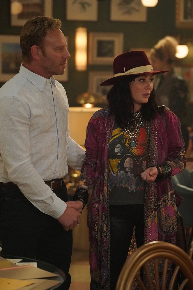 BH90210 - The Table Read - Photos - Ian Ziering, Shannen Doherty