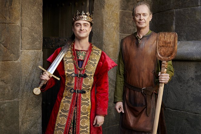 Miracle Workers - Dark Ages - Promoción - Daniel Radcliffe, Steve Buscemi