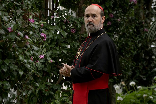 Nový papež - Z natáčení - Javier Cámara