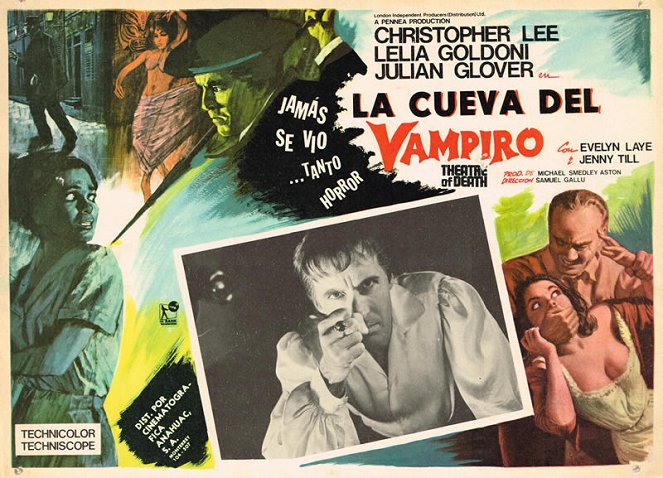 Theatre of Death - Vitrinfotók - Christopher Lee