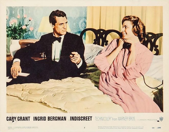 Indiscreet - Lobbykaarten - Cary Grant, Ingrid Bergman