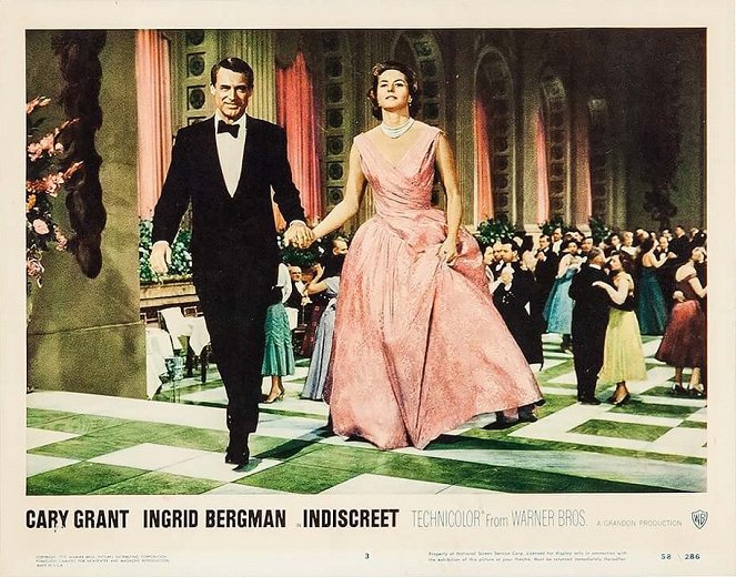 Indiscreet - Lobbykaarten - Cary Grant, Ingrid Bergman