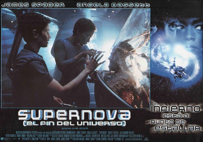 Supernova : La terreur a une nouvelle dimension - Cartes de lobby - Robin Tunney, Angela Bassett