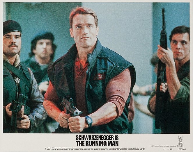 The Running Man - Lobby Cards - Arnold Schwarzenegger