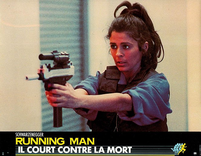 Running Man - Lobbykarten - Maria Conchita Alonso