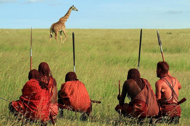 Der weiße Massai Krieger - Filmfotos
