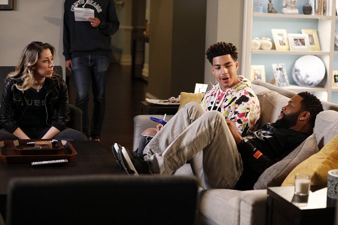 Black-ish - Patron Papa - Tournage - Marcus Scribner, Anthony Anderson