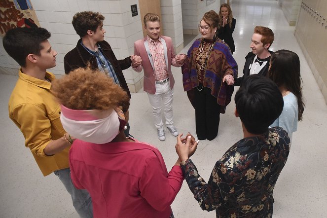 High School Musical: The Musical: The Series - Opening Night - Photos - Matt Cornett, Joshua Bassett, Joe Serafini, Julia Lester, Kate Reinders, Larry Saperstein