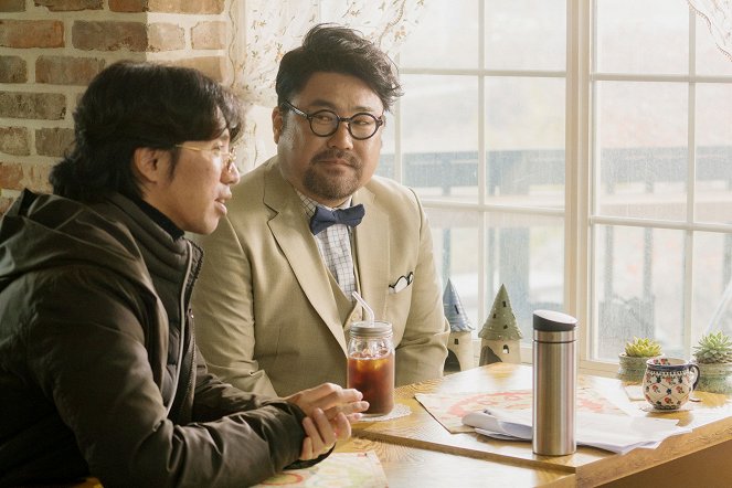 Jigeum mannaleo gabnida - De filmagens - Jang-Hoon Lee, Chang-seok Go