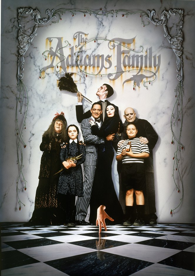 La Famille Addams - Promo - Judith Malina, Christina Ricci, Raul Julia, Carel Struycken, Anjelica Huston, Christopher Lloyd, Jimmy Workman