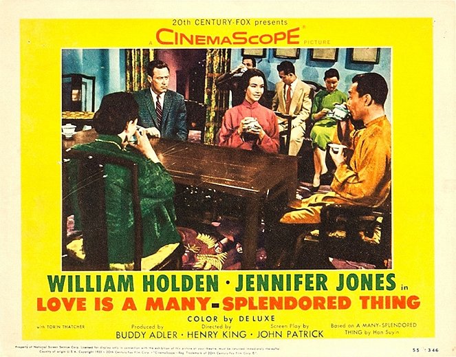 Love Is a Many-Splendored Thing - Lobby Cards