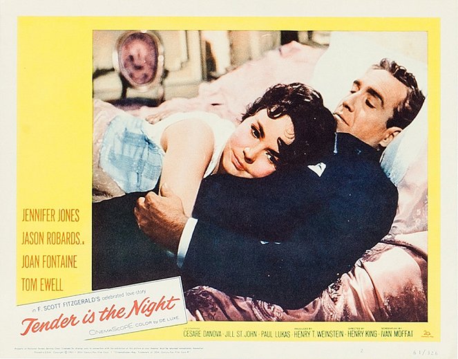 Tendre est la nuit - Cartes de lobby - Jennifer Jones, Jason Robards