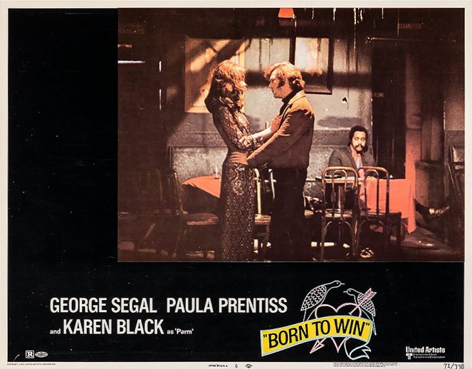 Born to Win - Cartes de lobby - Karen Black, George Segal