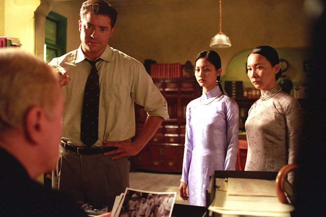 Spokojny Amerykanin - Z filmu - Brendan Fraser, Thi Hai Yen Do